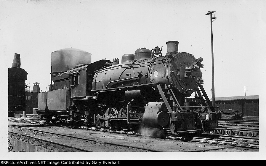 WAB 2-8-0 2324 - Wabash Railway